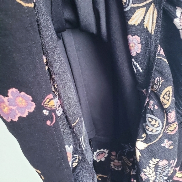 Torrid Black Floral Hi Low Maxi Dress - Picture 6 of 9